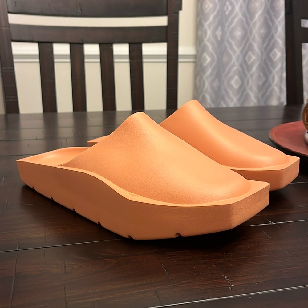 Nike Air Jordan Hex Slides Sandals Shoes DX6405 201 Amber Brown Womens Size 10